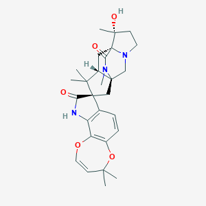 molecular formula C28H35N3O5 B022789 Paraherquamide CAS No. 77392-58-6