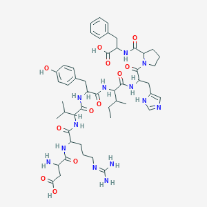molecular formula C50H71N13O12 B227995 Angiotensina II CAS No. 11128-99-7