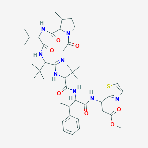 molecular formula C42H62N8O7S B228019 Bottromycin CAS No. 15005-62-6