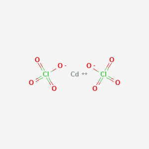 molecular formula Cd(ClO4)2.2H2O B228043 Cadmium diperchlorate CAS No. 13760-37-7