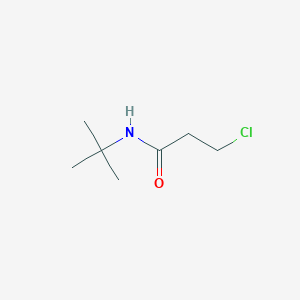 molecular formula C7H14ClNO B022807 N-(Tert-butyl)-3-chloropropanamide CAS No. 100859-81-2