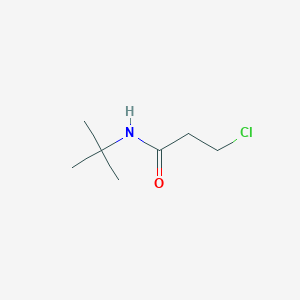 molecular formula C7H14ClNO B022807 N-tert-butyl-3-chloropropanamide CAS No. 100859-81-2