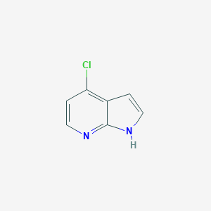 molecular formula C7H5ClN2 B022810 4-氯-7-氮杂吲哚 CAS No. 55052-28-3