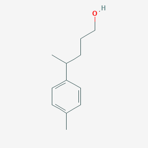 molecular formula C12H18O B022817 4-(4-Methylphenyl)pentan-1-ol CAS No. 19876-64-3