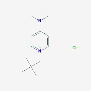 molecular formula C12H21ClN2 B022818 4-二甲氨基-1-新戊基吡啶鎓氯化物 CAS No. 109911-77-5