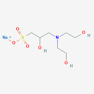 molecular formula C7H16NNaO6S B022819 DIPSO sodium salt CAS No. 102783-62-0