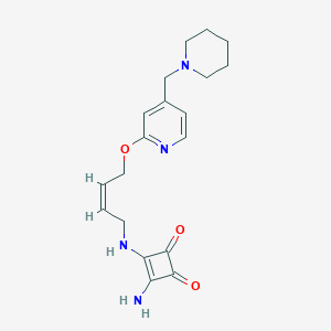 molecular formula C19H24N4O3 B022824 Pibutidine CAS No. 103922-33-4