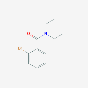 molecular formula C11H14BrNO B022829 2-bromo-N,N-diethylbenzamide CAS No. 76041-86-6