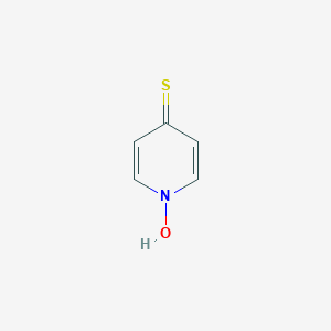 molecular formula C5H5NOS B022836 N-Hydroxypyridine-4-thione CAS No. 101084-70-2