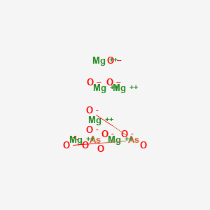 molecular formula As2Mg6O11 B228479 hexamagnesium;oxygen(2-);diarsorate CAS No. 12255-72-0