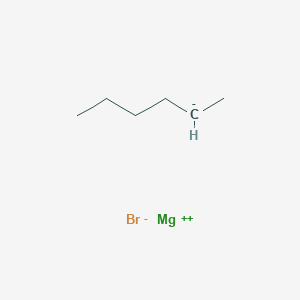 molecular formula C18H35CsO2 B228492 magnesium;hexane;bromide CAS No. 13406-07-0