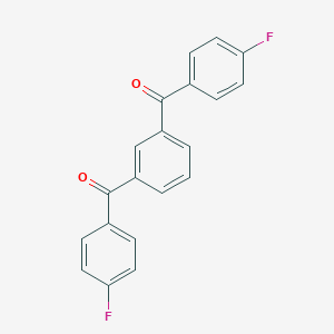 molecular formula C20H12F2O2 B022858 1,3-双(4-氟苯甲酰)苯 CAS No. 108464-88-6