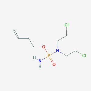 molecular formula C8H17Cl2N2O2P B022862 O-(3-Butenyl)-N,N-bis(2-chloroethyl)phosphorodiamidate CAS No. 39800-29-8