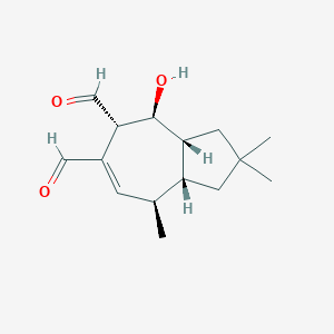 molecular formula C15H22O3 B022885 Piperdial CAS No. 100288-36-6