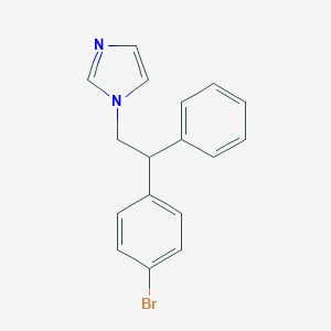 molecular formula C17H15BrN2 B022914 Brolaconazole CAS No. 108894-40-2