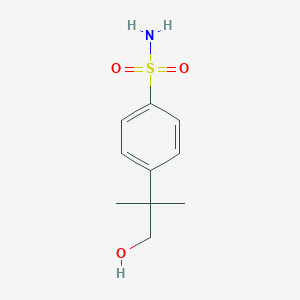 molecular formula C10H15NO3S B022917 4-(2-Hydroxy-1,1-dimethylethyl)benzenesulfonamide CAS No. 374067-96-6
