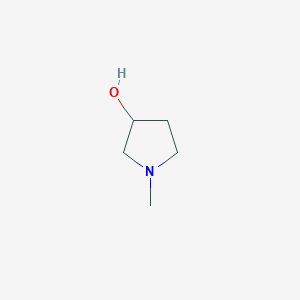molecular formula C5H11NO B022934 1-甲基-3-吡咯烷醇 CAS No. 13220-33-2