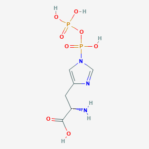 molecular formula C6H11N3O8P2 B022944 Pyrophosphohistidine CAS No. 100764-00-9