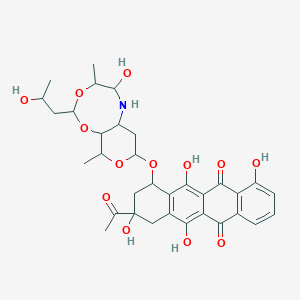 molecular formula C33H39NO13 B022947 barminomycin II CAS No. 108089-33-4