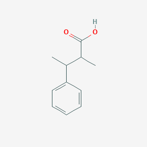 molecular formula C11H14O2 B022952 2-Methyl-3-phenylbutanoic acid CAS No. 19731-91-0