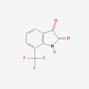 molecular formula C9H4F3NO2 B022965 7-Trifluoromethylisatin CAS No. 391-12-8