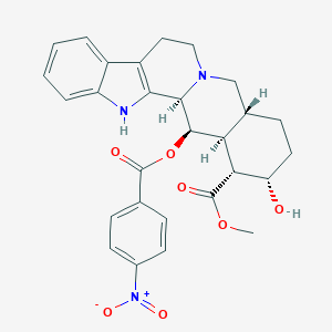 molecular formula C28H29N3O7 B022970 14-Nbo-yohimbine CAS No. 109460-90-4