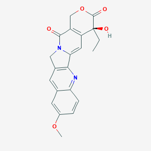 molecular formula C21H18N2O5 B022973 10-甲氧基喜树碱 CAS No. 19685-10-0