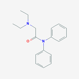 molecular formula C18H22N2O B022981 2-(Diethylamino)-N,N-diphenylacetamide CAS No. 101784-86-5