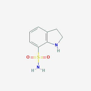 molecular formula C8H10N2O2S B022982 吲哚啉-7-磺酰胺 CAS No. 111048-65-8