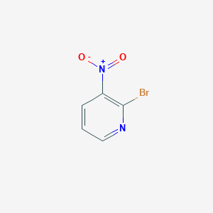 molecular formula C5H3BrN2O2 B022996 2-Bromo-3-nitropyridine CAS No. 19755-53-4