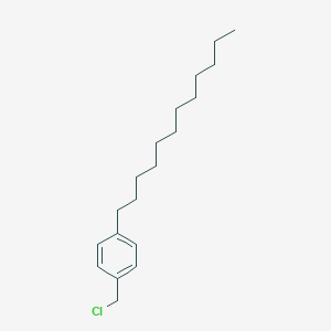 molecular formula C16H26O7 B230154 p-Dodecylbenzyl chloride CAS No. 104-37-0