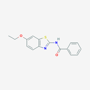 molecular formula C16H14N2O2S B230174 N-(6-ethoxy-1,3-benzothiazol-2-yl)benzamide 