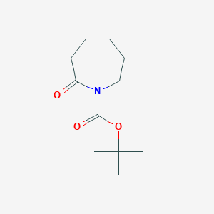 molecular formula C11H19NO3 B023019 Tert-butyl 2-oxoazepane-1-carboxylate CAS No. 106412-36-6