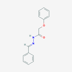 molecular formula C15H14N2O2 B230296 N'-benzylidene-2-phenoxyacetohydrazide 