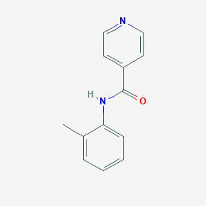 molecular formula C13H12N2O B230314 N-(2-methylphenyl)pyridine-4-carboxamide 
