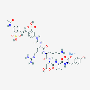 molecular formula C47H62N11NaO16S3 B023032 Thymopentin-sits CAS No. 107878-40-0