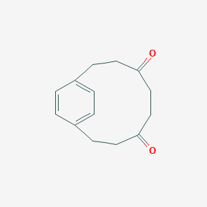 molecular formula C14H16O2 B230520 9,12-Oxo-1,4-octanobenzene 