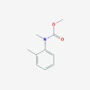 molecular formula C10H13NO2 B023064 N,2-Dimethyl-N-(methoxycarbonyl)aniline CAS No. 104189-18-6
