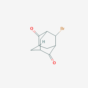 molecular formula C10H11BrO2 B230716 4-Bromoadamantane-2,6-dione CAS No. 19305-94-3
