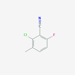 2-Chloro-6-fluoro-3-methylbenzonitrile