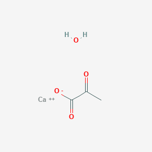 molecular formula C3H5CaO4+ B230753 calcium;2-oxopropanoate;hydrate CAS No. 17070-07-4