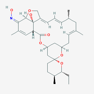 molecular formula C32H45NO7 B023078 Milbemycin A4 oxime CAS No. 93074-04-5