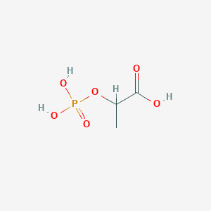 molecular formula C3H7O6P B230789 Phospholactic acid CAS No. 18365-82-7