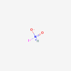 molecular formula HINO2- B230823 Iodine nitrite CAS No. 15465-40-4