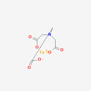 molecular formula C6H6FeNO6 B230838 Ferric nitrilotriacetate CAS No. 16448-54-7