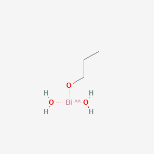 molecular formula Cl3H15N5Ru B230862 Dihydroxypropyl bismuthate CAS No. 17086-20-3