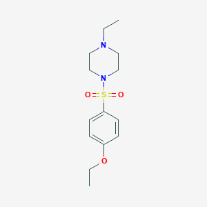 1-[(4-Ethoxyphenyl)sulfonyl]-4-ethylpiperazine