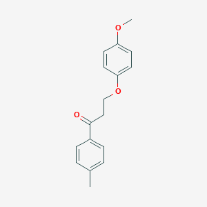 3-(4-Methoxyphenoxy)-1-(4-methylphenyl)-1-propanone