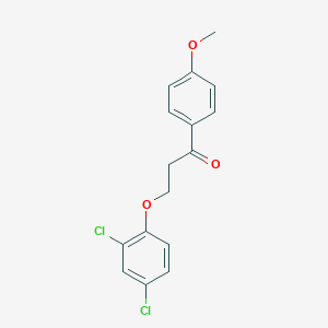 3-(2,4-Dichlorophenoxy)-1-(4-methoxyphenyl)-1-propanone