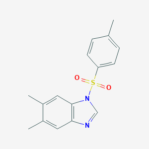 5,6-dimethyl-1-[(4-methylphenyl)sulfonyl]-1H-benzimidazole